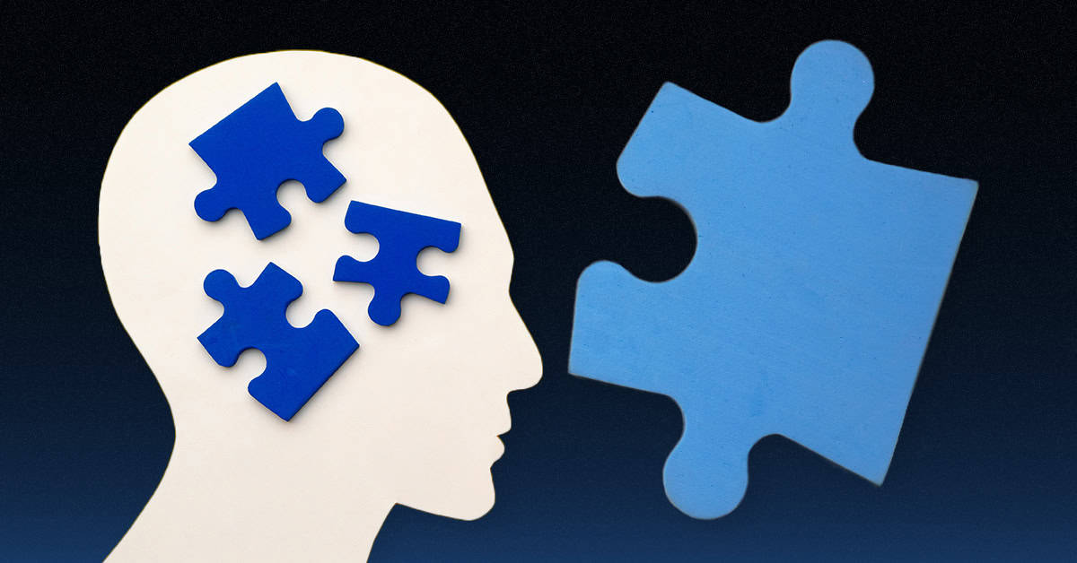 A profile silhouette of a head with three blue puzzle pieces inside and a larger blue puzzle piece outside on a dark gradient background. OCIDM,io Branding and Digital marketing Hamilton, Toronto, Oakville, Mississauga A profile silhouette of a head with three blue puzzle pieces inside and a larger blue puzzle piece outside on a dark gradient background. OCIDM,io Branding and Digital marketing Hamilton, Toronto, Oakville, Mississauga